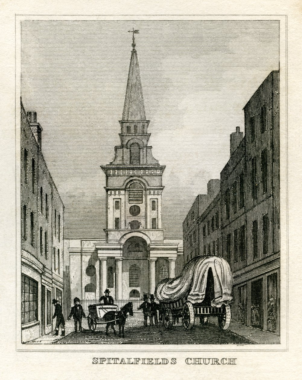 Christchurch Spitalfields autorstwa Unbekannt