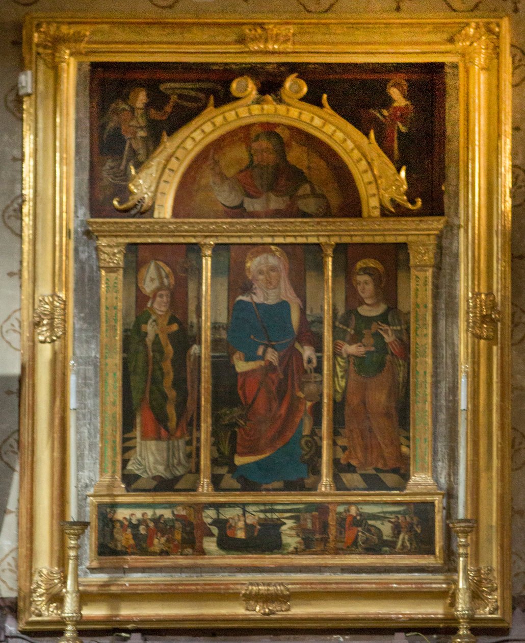 Kościół św. Marcina, La Brigue, Francja (zdjęcie) autorstwa Benjamin Baud