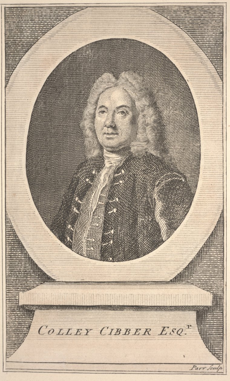 Colley Cibber, esqr. autorstwa Unbekannter Künstler