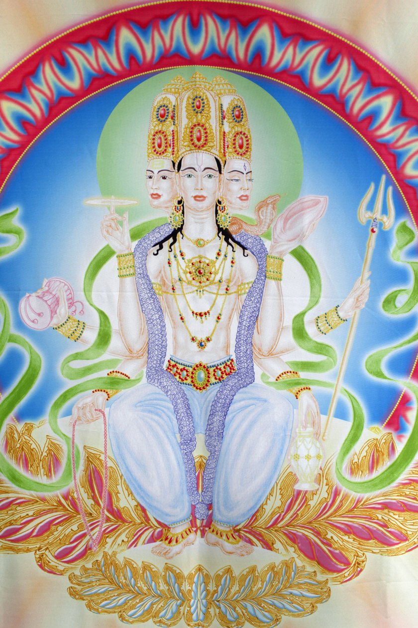 Datatreya Obrazy Haridwar Indie autorstwa Unbekannt