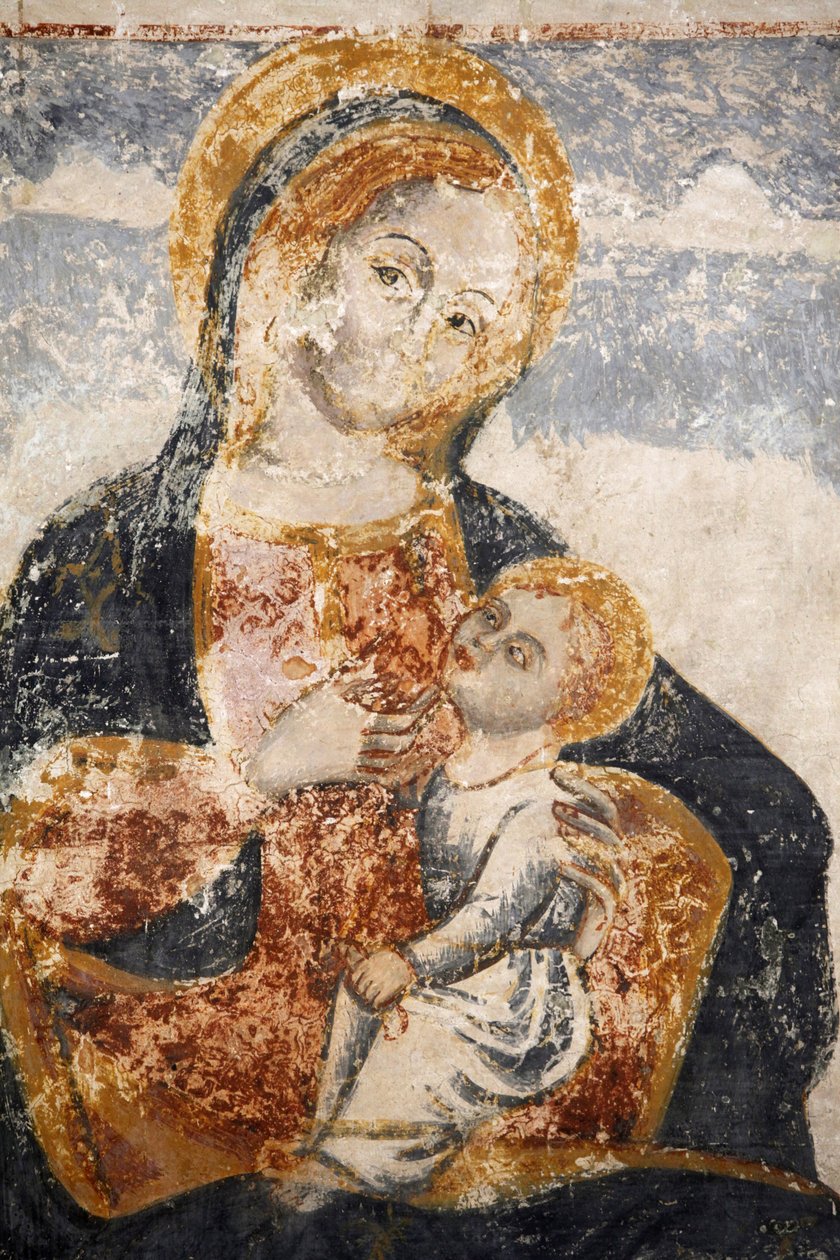 Świeżo zbutwiały kościół Santa Maria dell