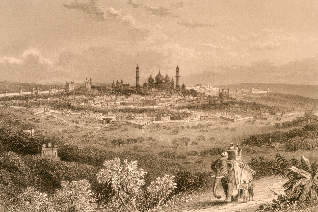 Delhi (grawerunek) autorstwa Unbekannter Künstler
