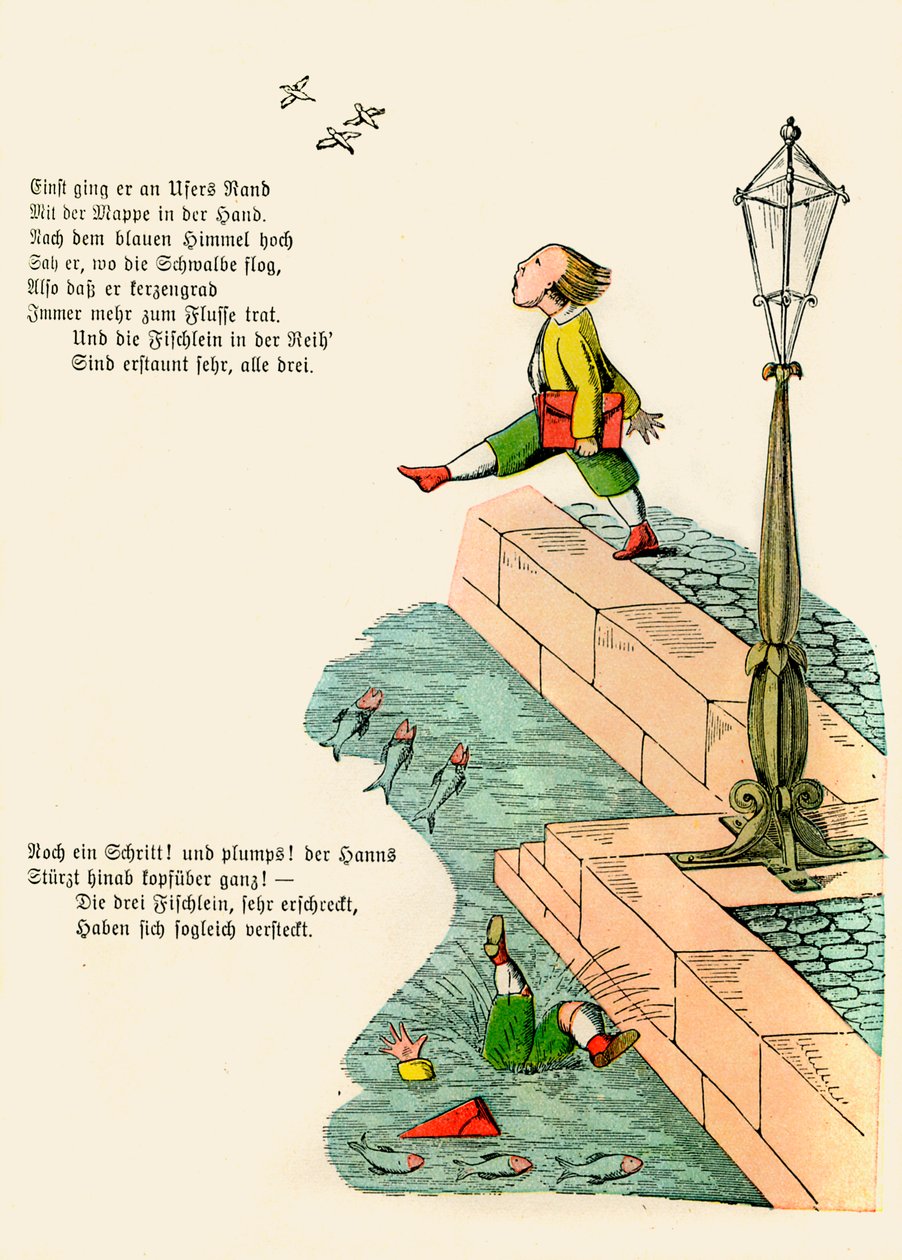 Struwwelpeter autorstwa dr Heinricha Hoffmanna autorstwa Unbekannter Künstler