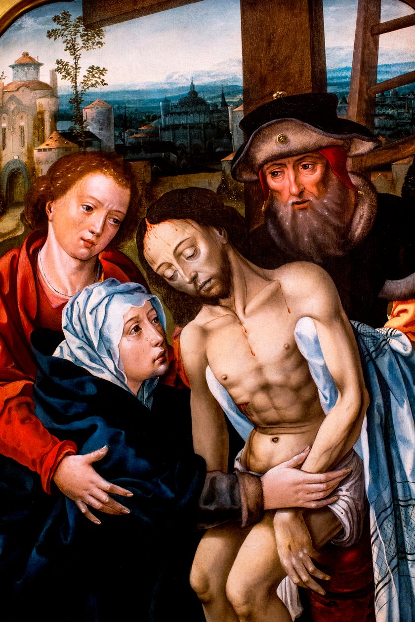 Zejście z krzyża, przypisywane Peterowi Coeckowi van Aelst autorstwa Unbekannt