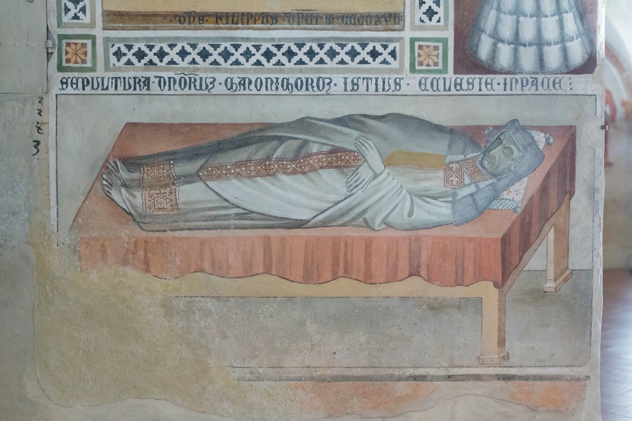 Wystawa w podziemiach muzeum katedralnego w Prato we Włoszech autorstwa Unbekannter Künstler