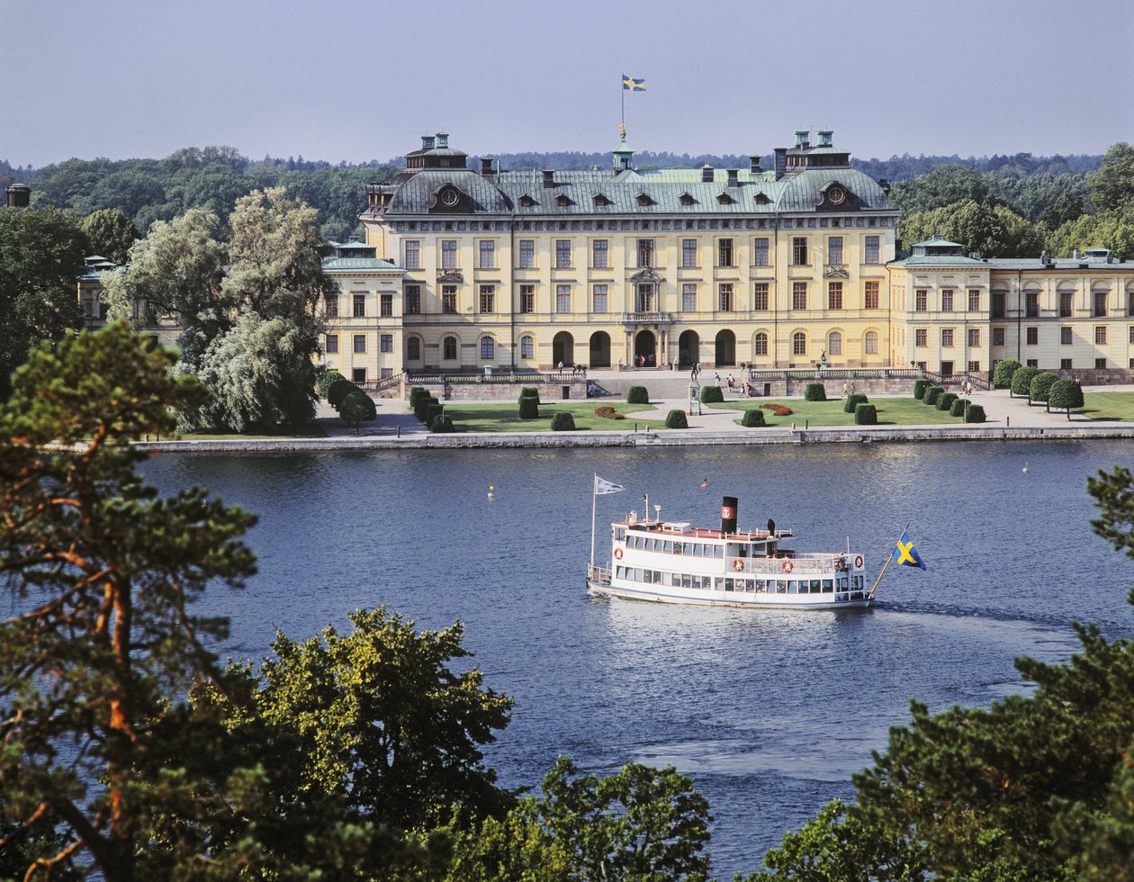 Pałac Drottningholm (zdjęcie) autorstwa Unbekannt
