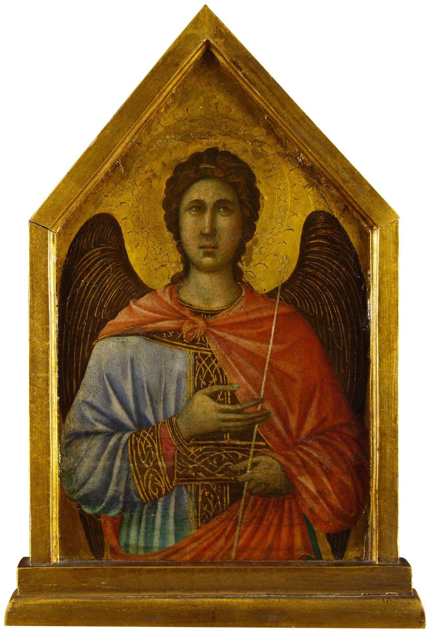 Duccio anioł Gabriel autorstwa Unbekannter Künstler