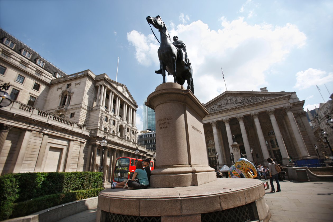 Posąg księcia Wellington, Bank Junction, Londyn (zdjęcie) autorstwa Unbekannt