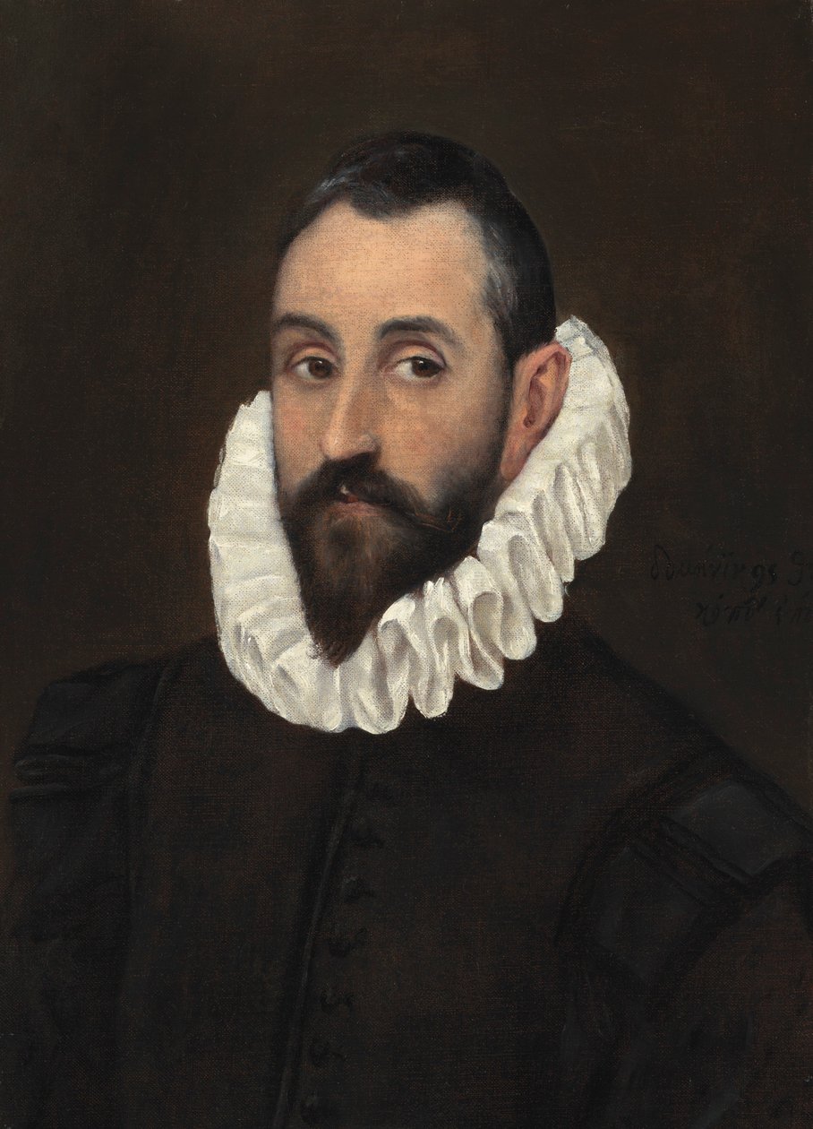 El Greco - Portret dżentelmena 2020 NYR 18715 0026-102907 autorstwa Unbekannter Künstler