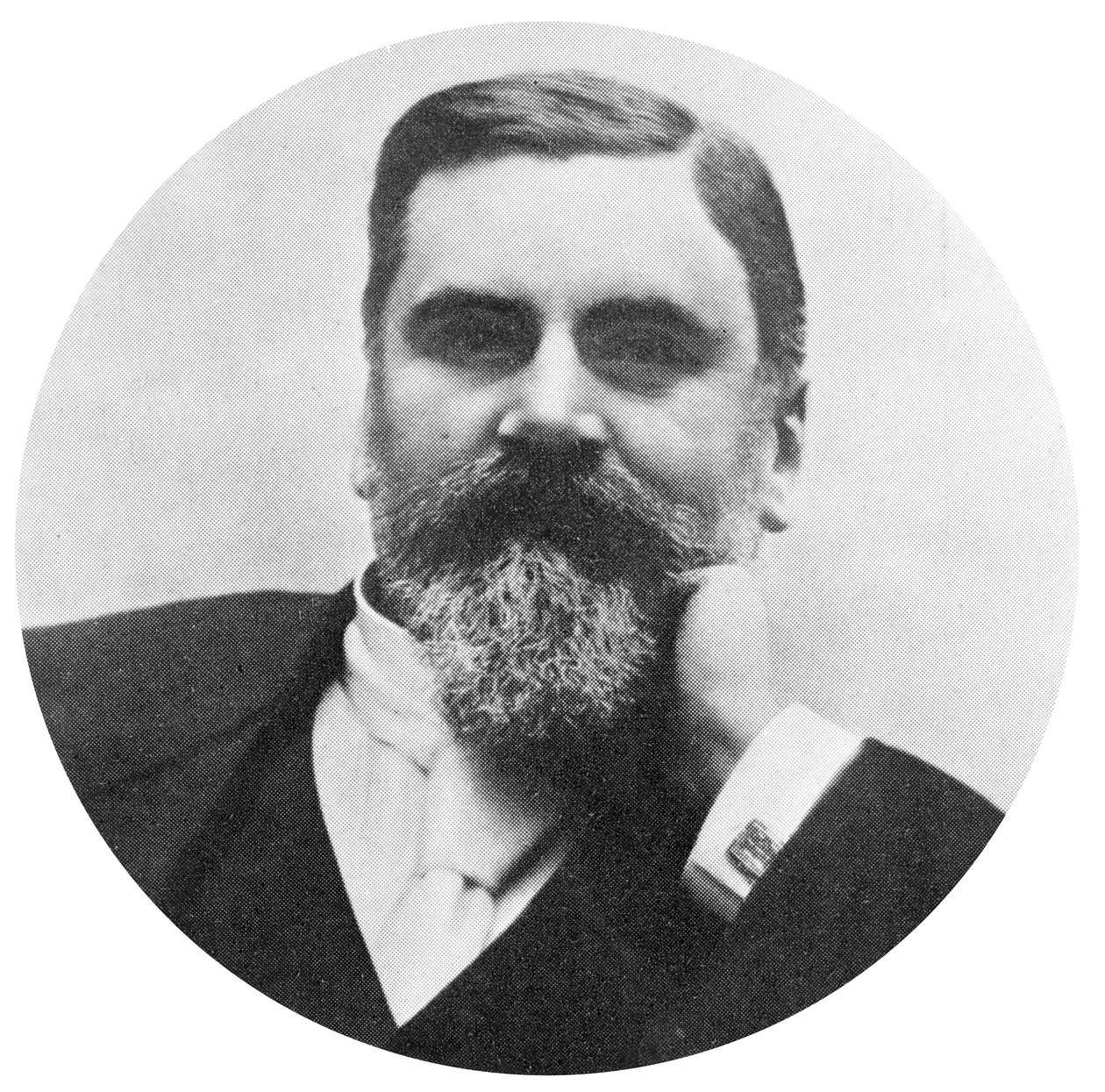 Emile Levassor, francuski producent samochodów, ok. 1885 r. autorstwa Unbekannt