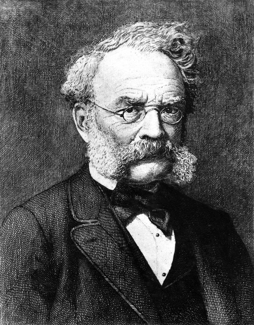 Ernst Werner von Siemens, niemiecki inżynier elektryk i wynalazca, ok. 1880 autorstwa Unbekannt