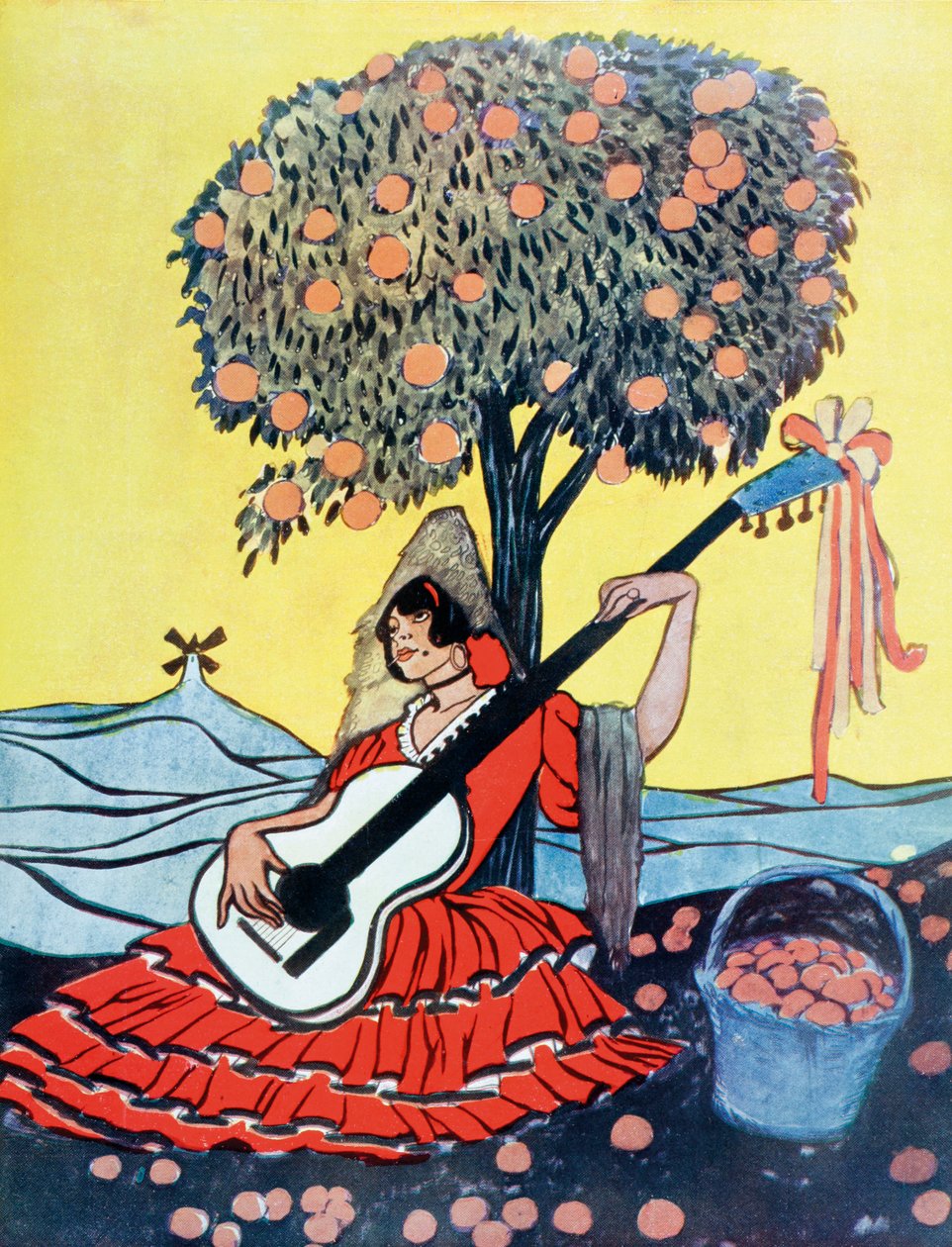 „Españolada”, All Things Spanish, autorstwa Francisco Sancha, z La Sfera autorstwa Unknown