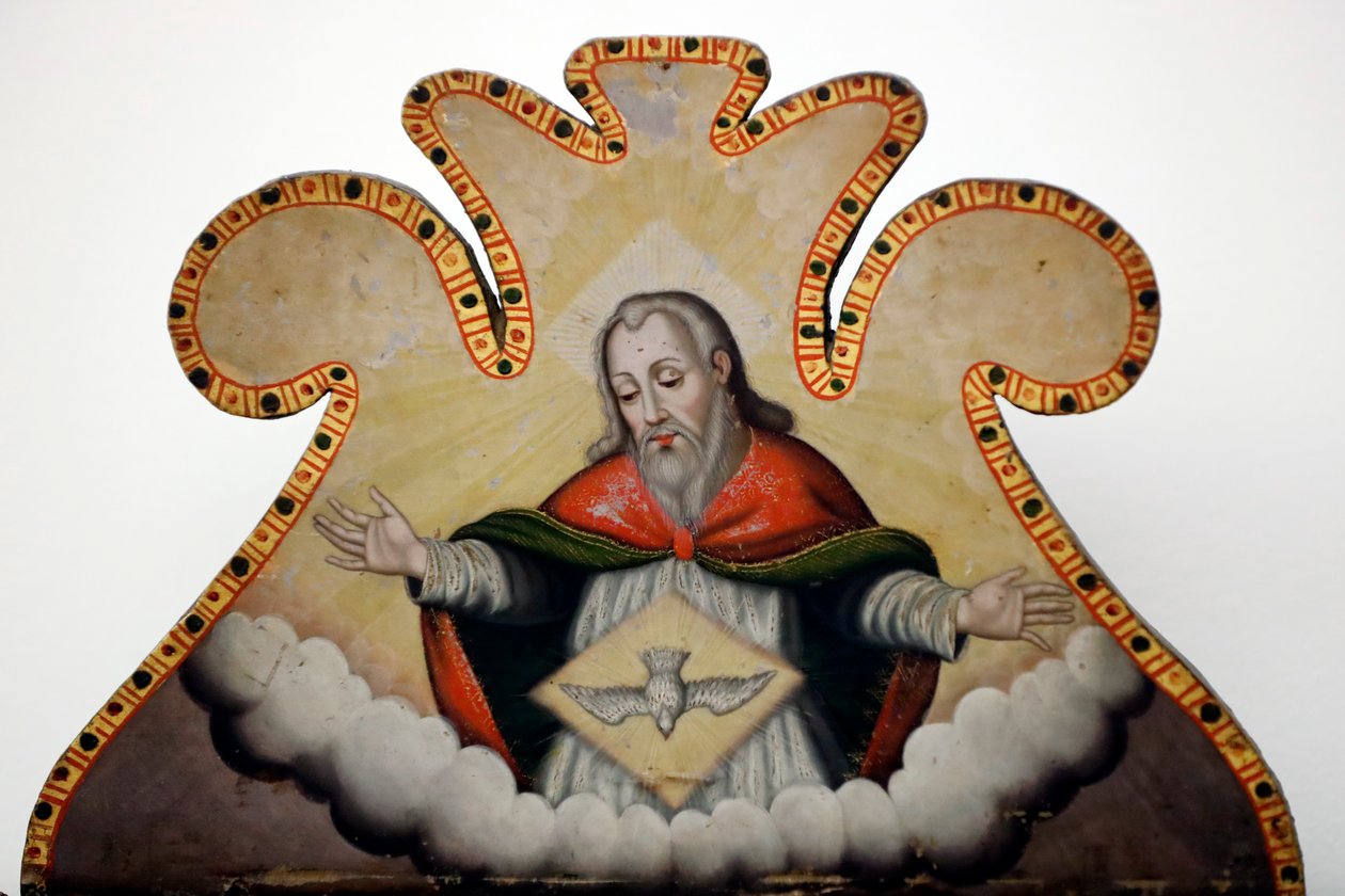 Muzeum Evory. Jezus i Duch Święty. Portugalia. autorstwa Benjamin Baud
