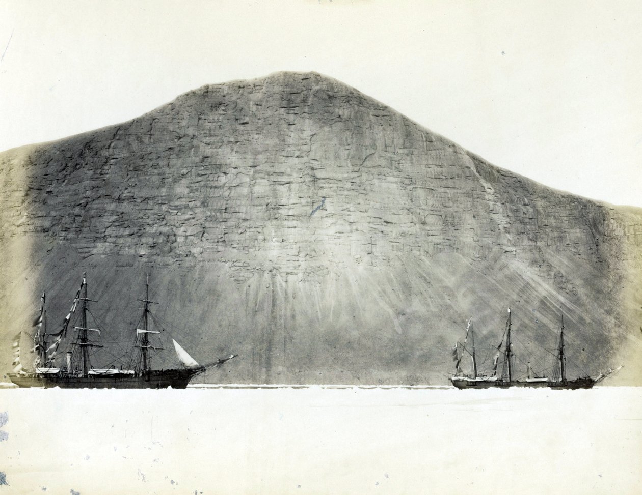 Szybko z kry lodowej, pod Cape Prescott, Franklin Pierce Bay (Kanada) autorstwa Unbekannter Künstler