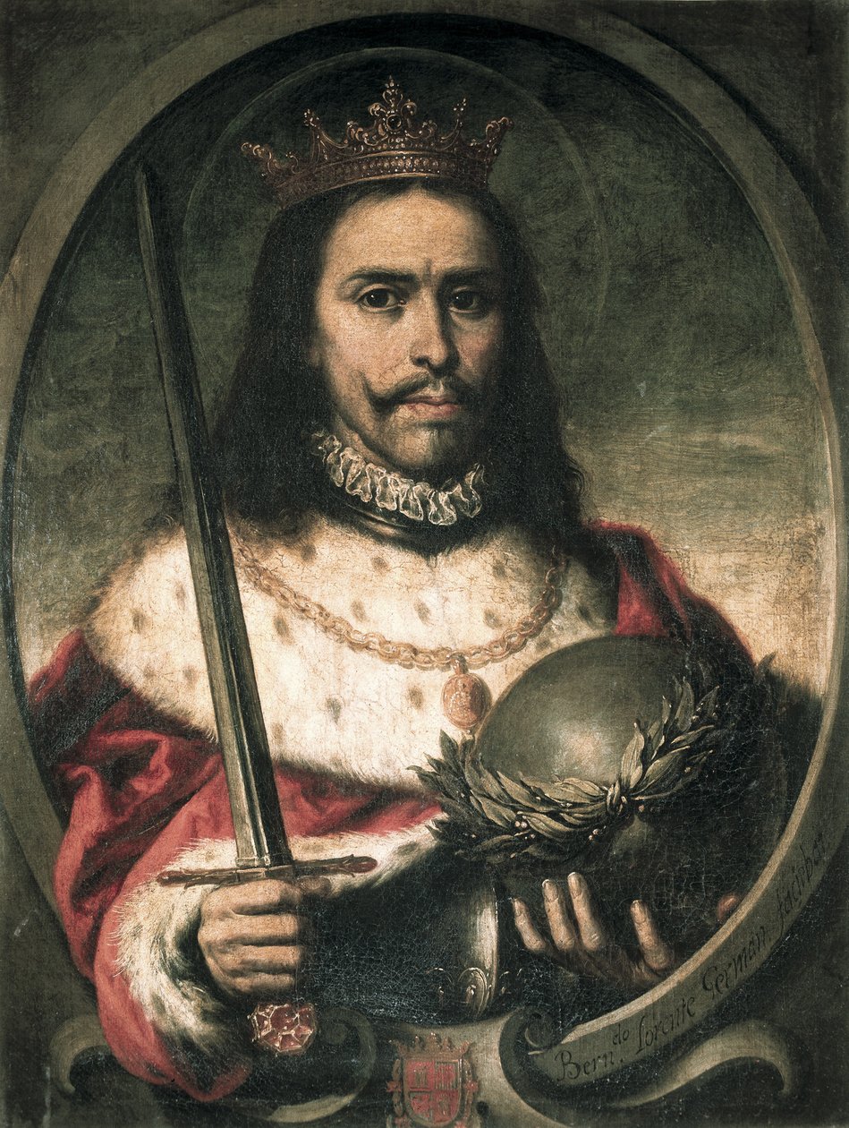 Ferdynand III, święty Ferdynand Kastylijski, król Kastylii i Leonu (olej na płótnie) autorstwa Unbekannter Künstler