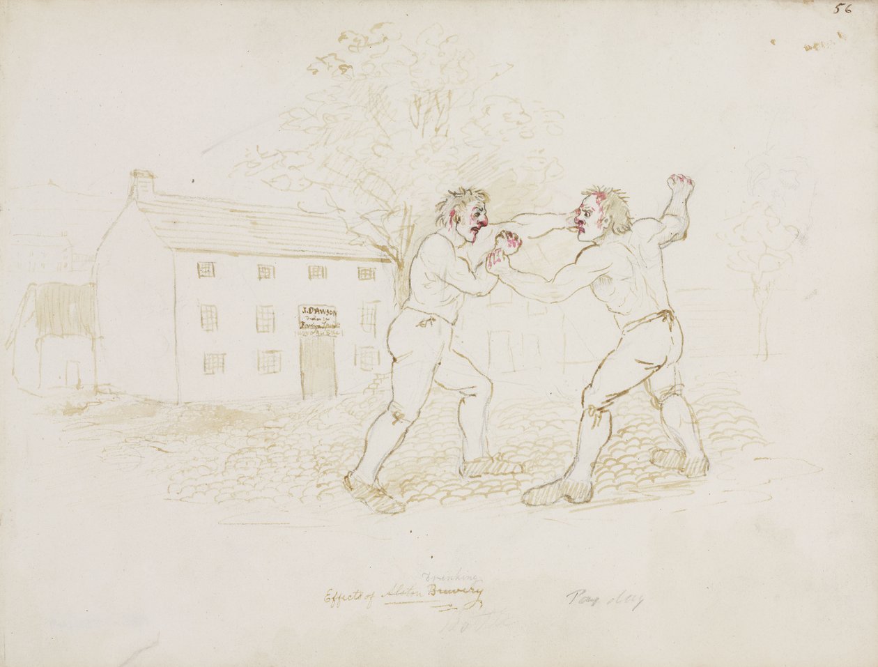 Walka, Northumberland, ok. 1805-1820 autorstwa Unbekannt