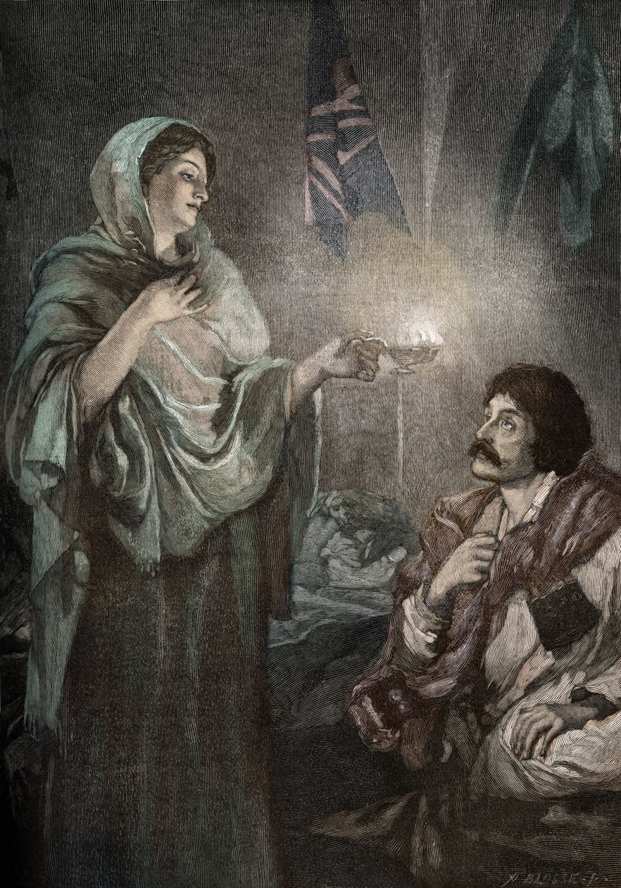 Florence Nightingale autorstwa Unbekannter Künstler