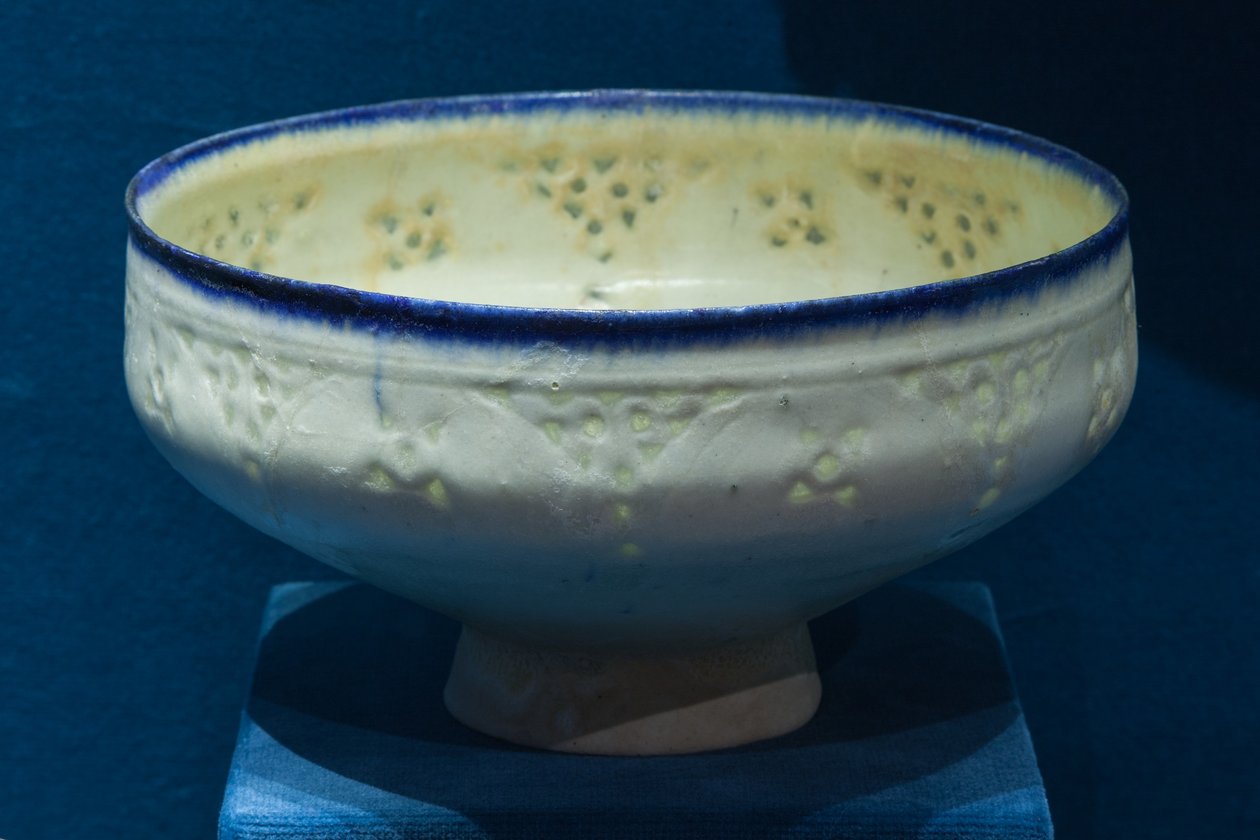 Footed Bowl, prawdopodobnie Kashan, okres Seldżuków autorstwa Unbekannt