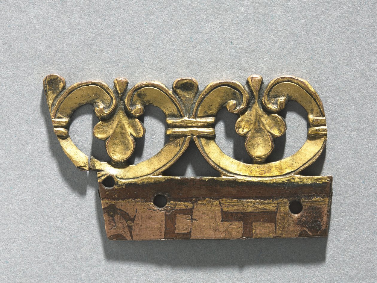 Fragment ozdobnego herbu z relikwiarza, ok. 1165-1180 autorstwa Unbekannt