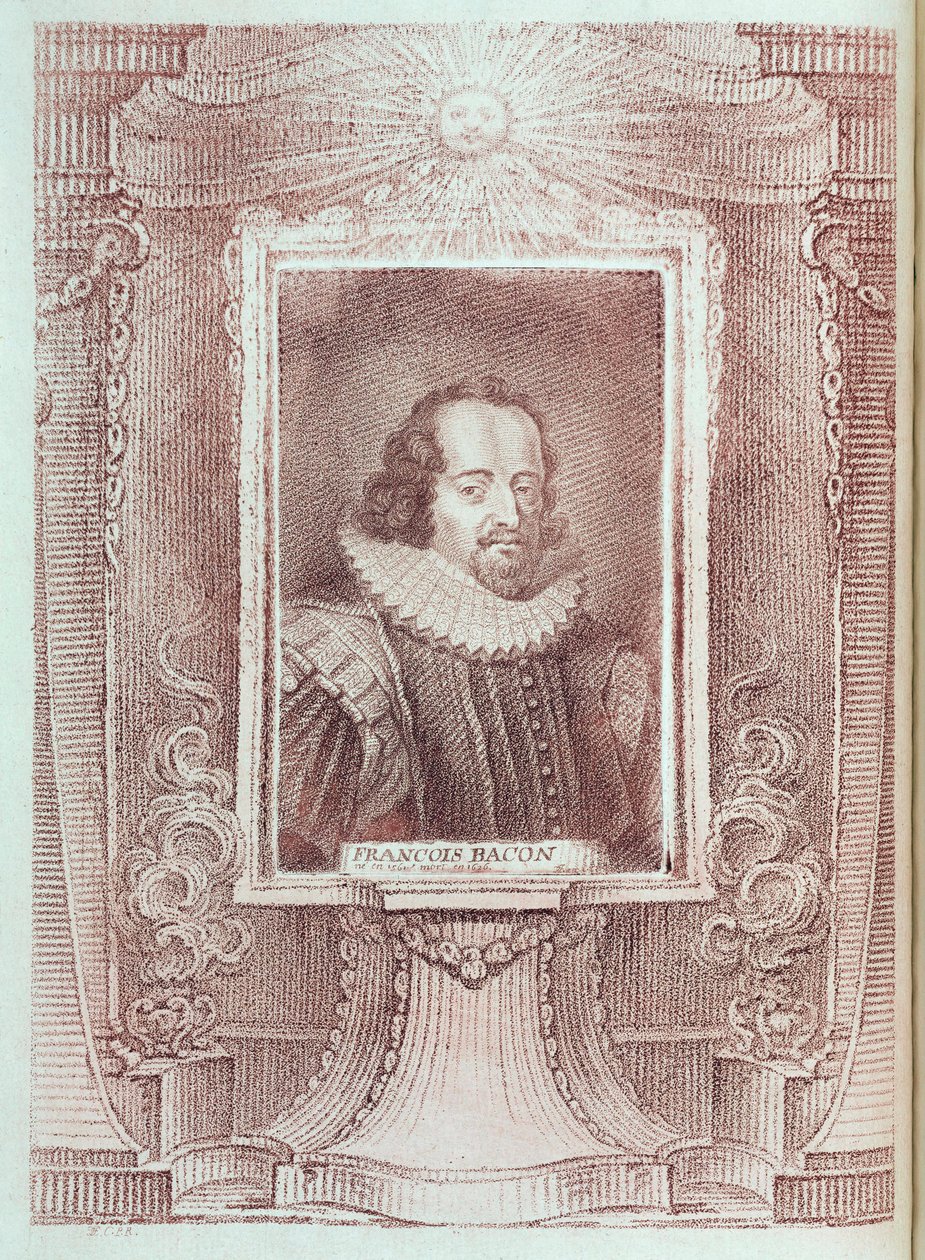 Francis Bacon, angielski eseista i filozof, początek XVII wieku autorstwa Unbekannt
