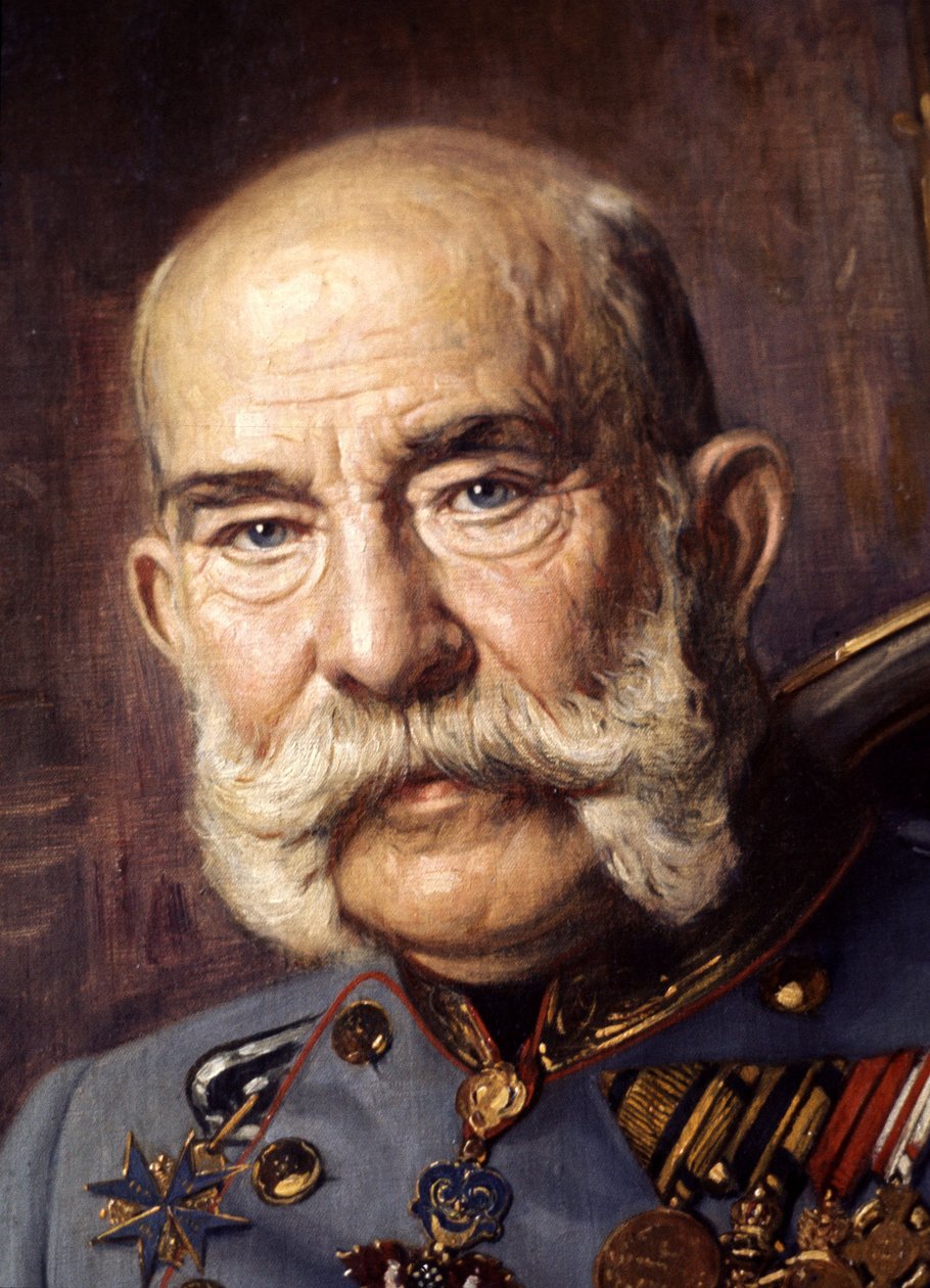 Franciszek Józef Habsburg, ok. 1910 r. (ilustracja) autorstwa Unbekannter Künstler
