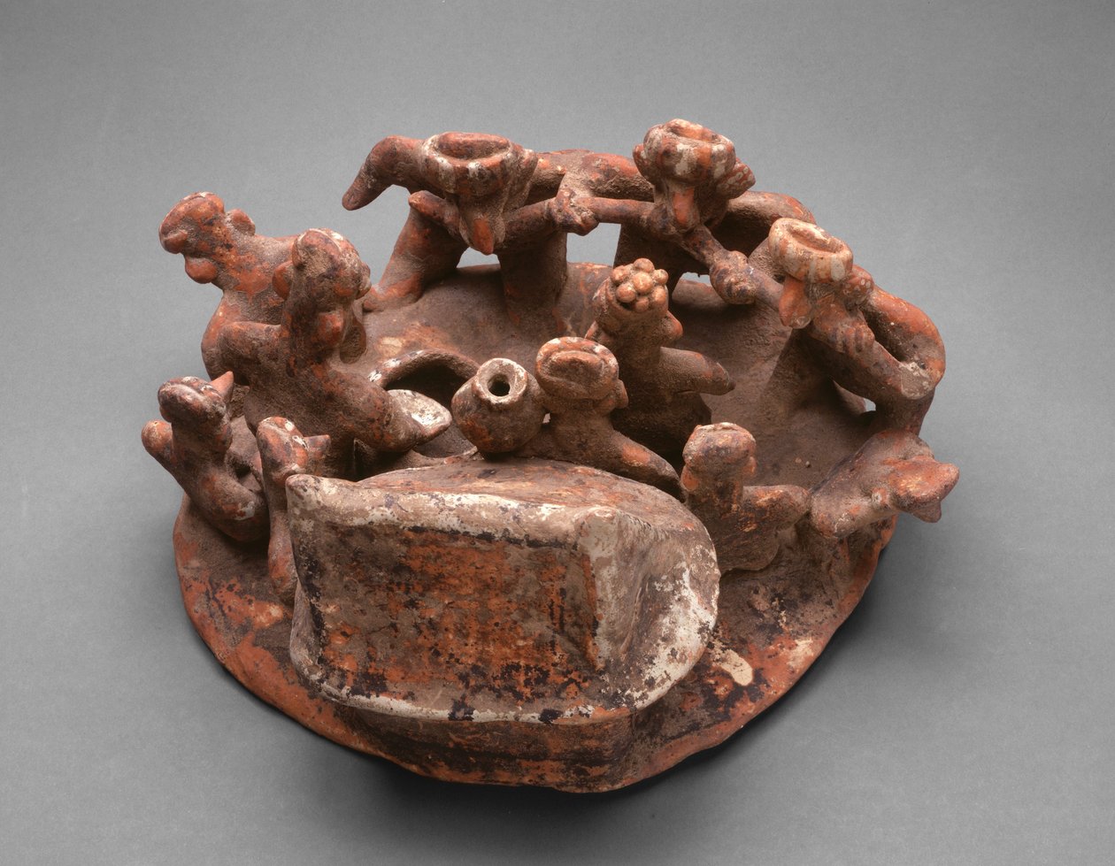 Rytuał pogrzebowy przekłuwania policzków, 200 BC-AD 300 autorstwa Unbekannt