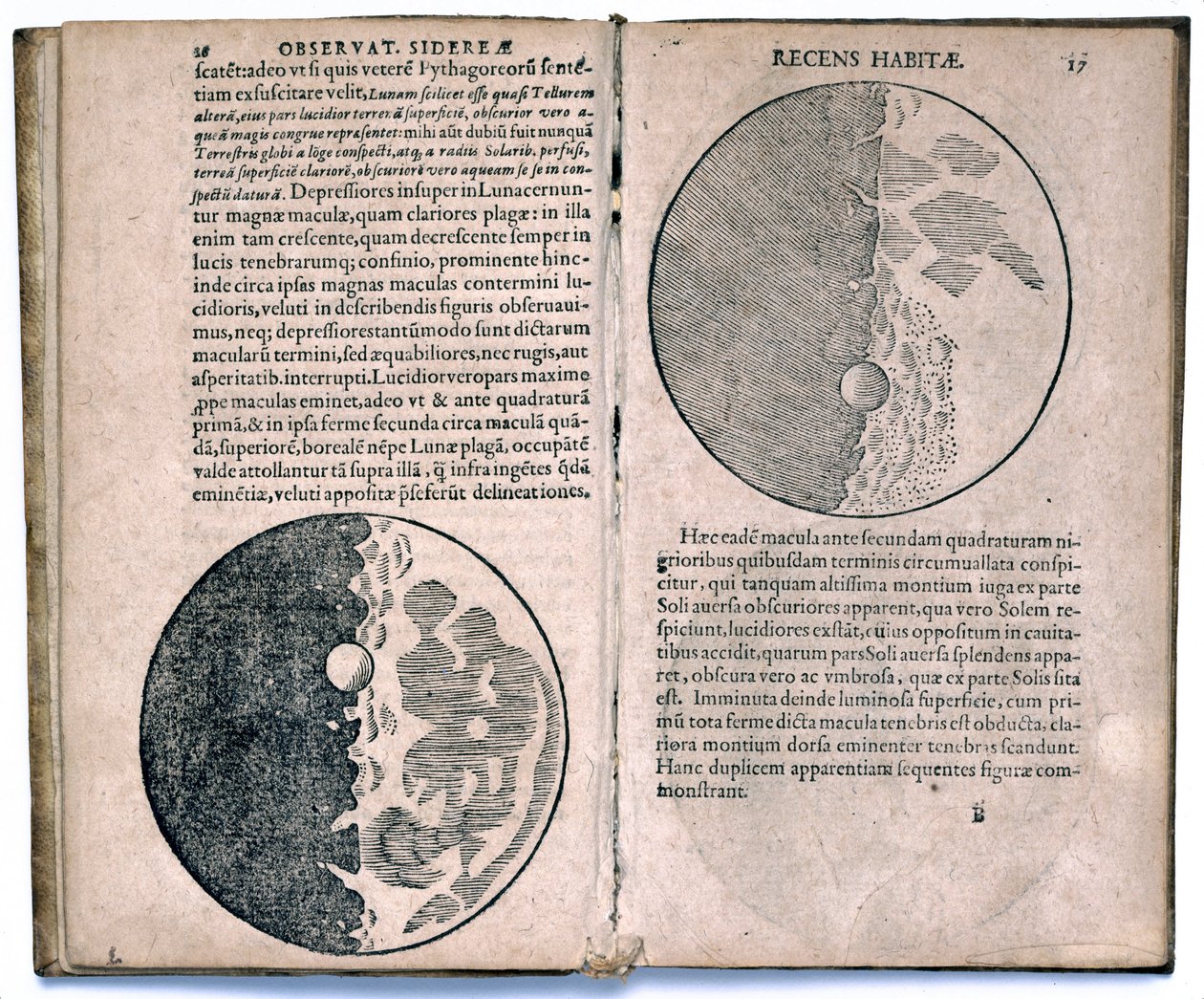 Obserwacje Księżyca Galileusza autorstwa Unbekannt