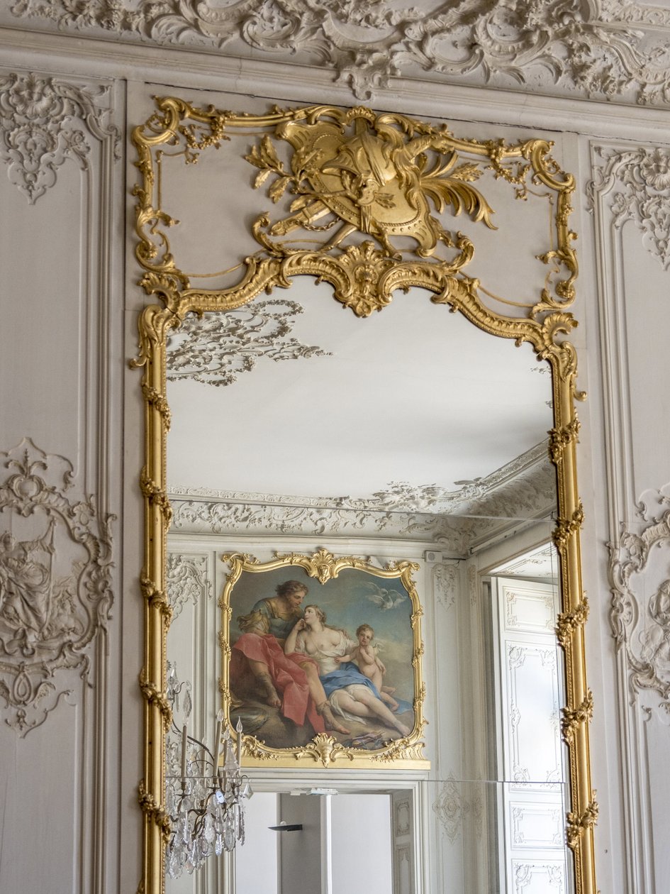 Gry lodu i luster, odbicie Aurory i Cefala, Obraz Francois Bouchera (1703-1770). Pokój księcia. Hotel de Soubise, Paryż autorstwa Unbekannt
