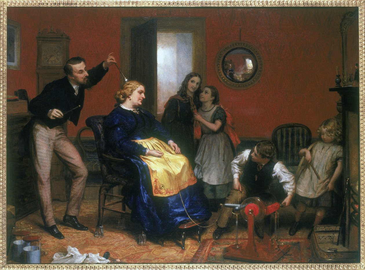 Medycyna komplementarna „Lekarstwo na ból głowy”, ok. 1860 r autorstwa Unbekannter Künstler