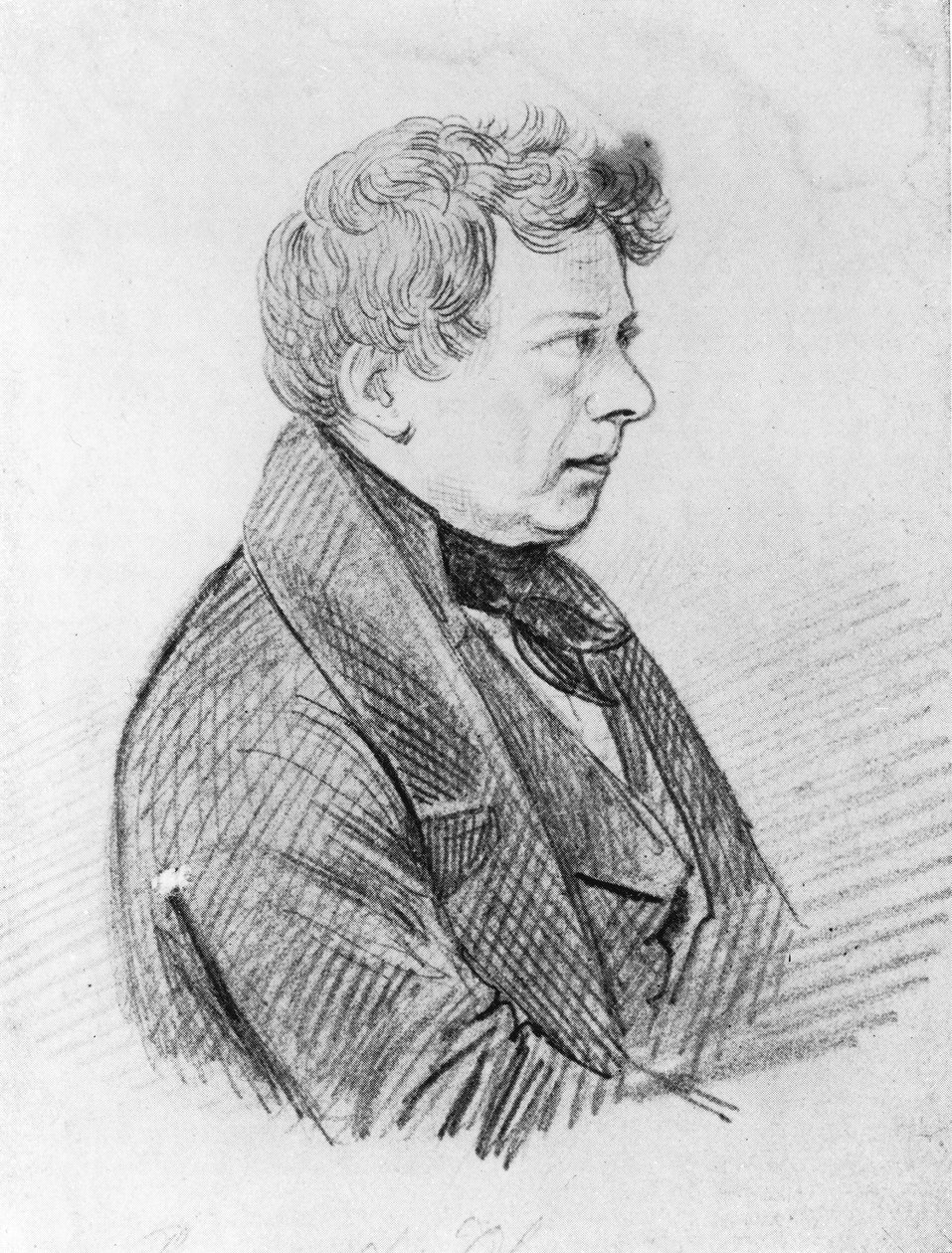 Georg Simon Ohm, niemiecki fizyk, ok. 1820 autorstwa Unbekannt