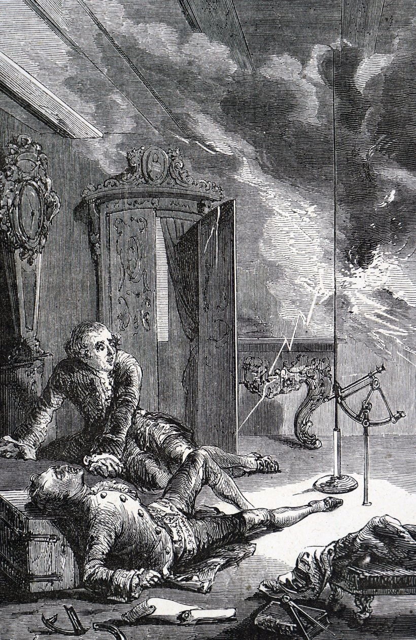 Georg Wilhelm Richmann. autorstwa Unbekannt