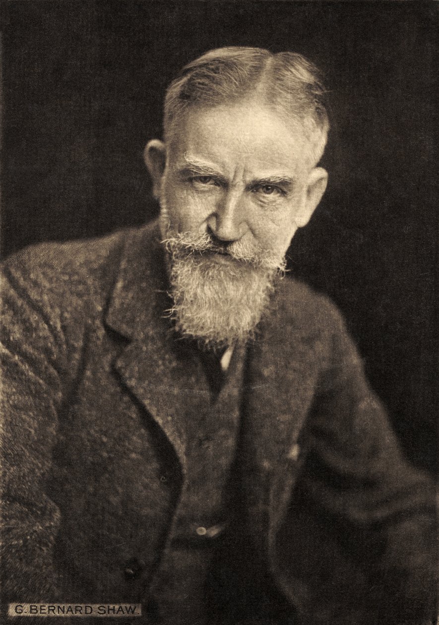 George Bernard Shaw - autorstwa Unbekannter Künstler