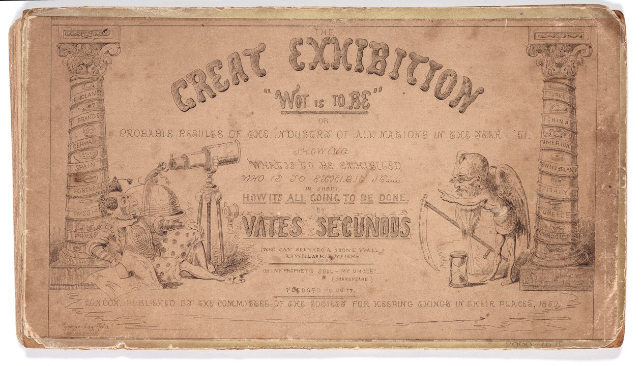 Wielka Wystawa 1851 „Wielka Wystawa „Wot ma być” autorstwa Unbekannt