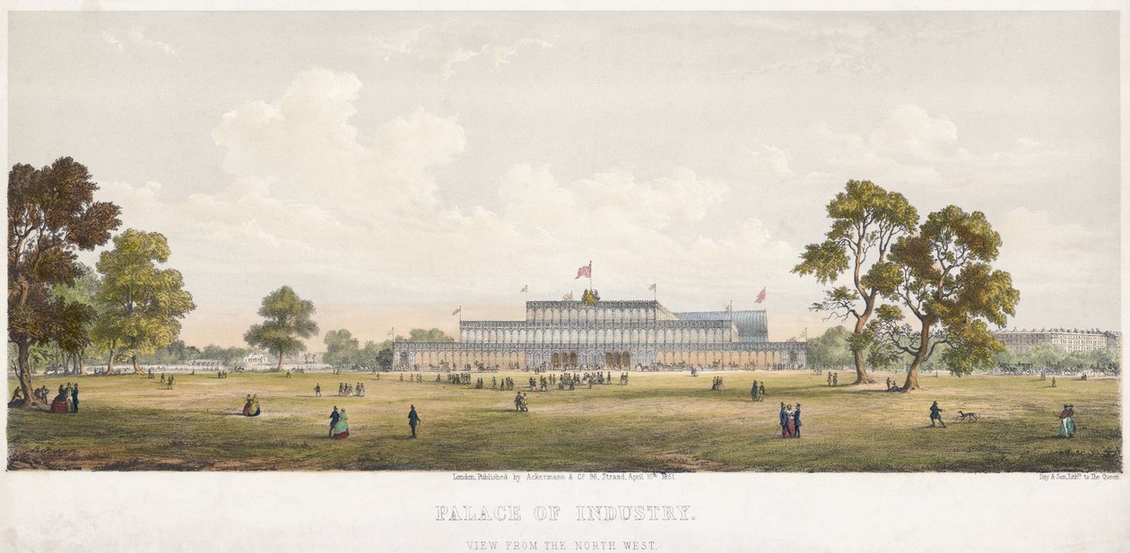 Wielka Wystawa w Hyde Parku 1851 autorstwa Unbekannter Künstler