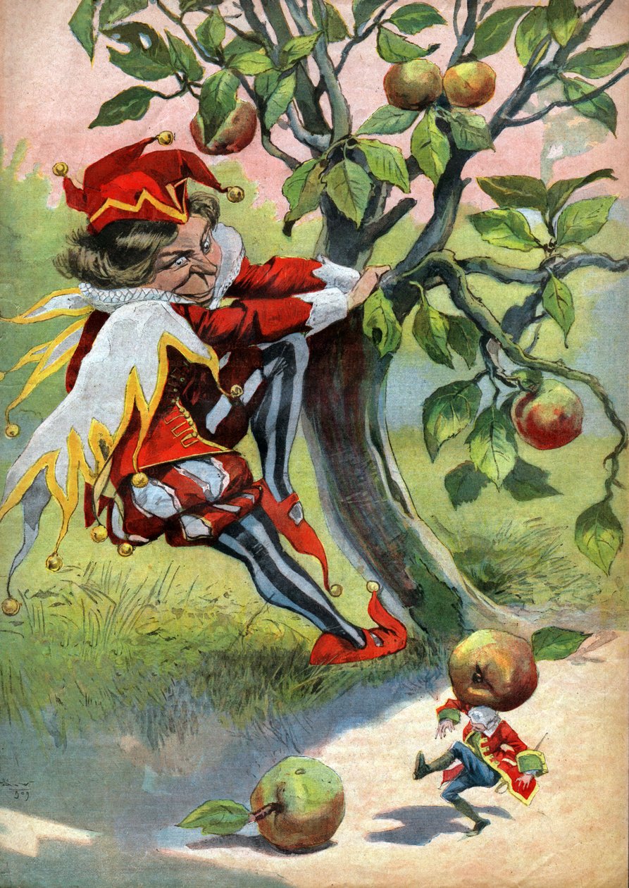 Guliwer. (ilustracja, ok. 1910 r.) autorstwa Unbekannter Künstler