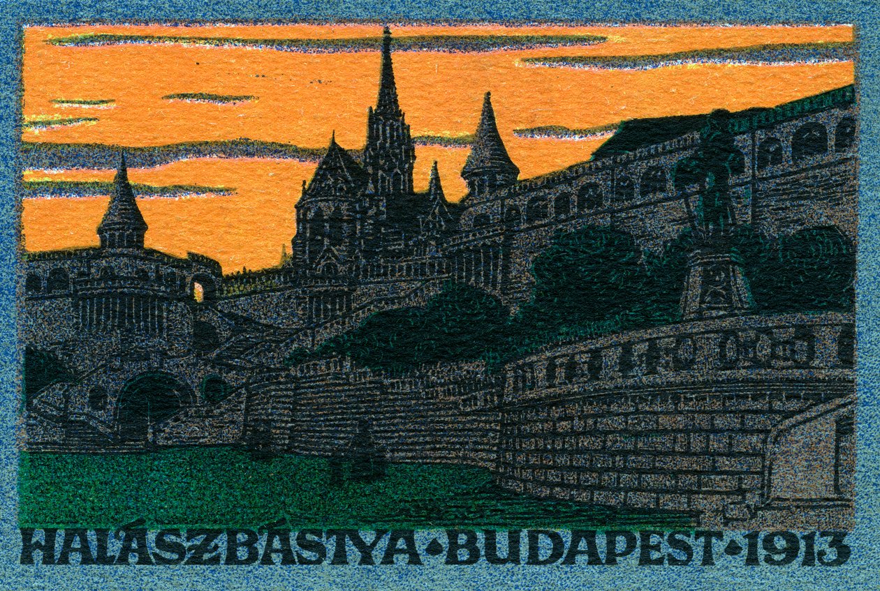 Baszta Rybacka w Budapeszcie autorstwa Unbekannter Künstler