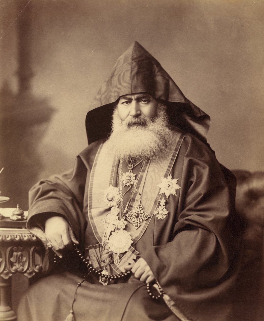 Harootiun Vehabedian, ormiański patriarcha Jerozolimy, 1900-10 autorstwa Unbekannt