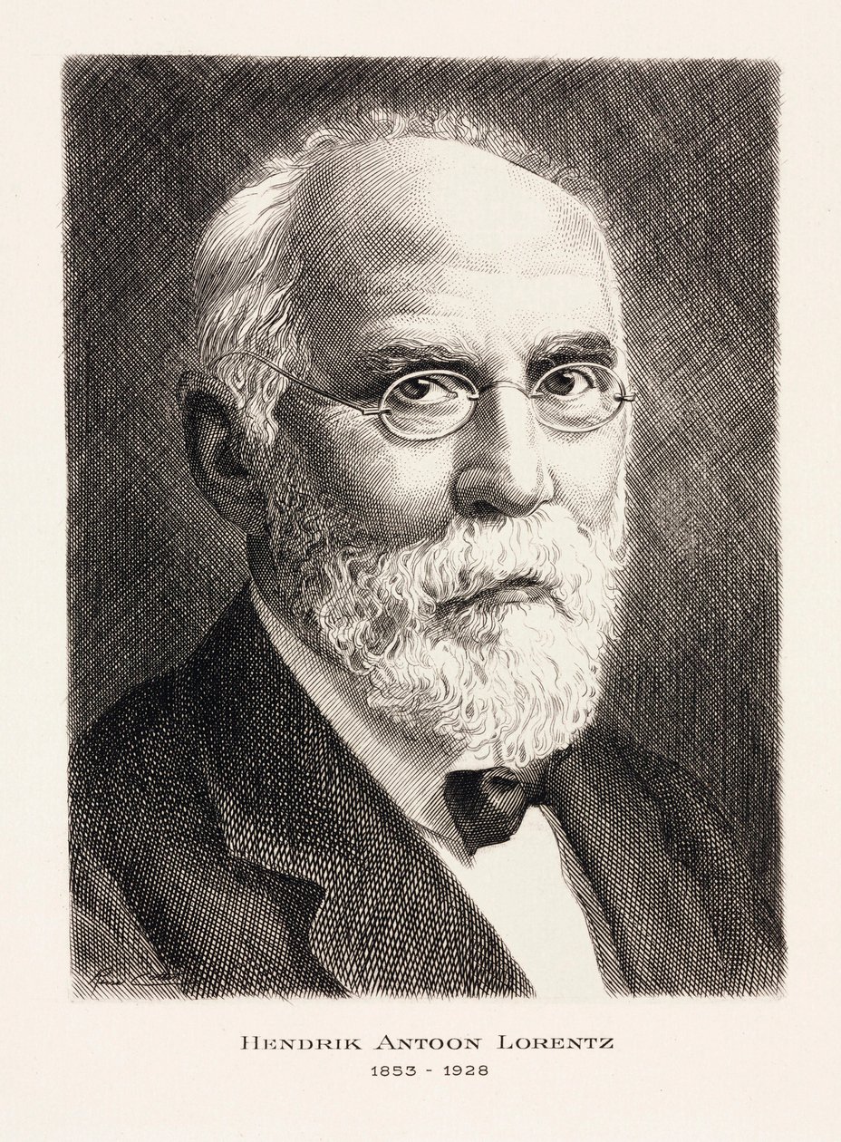 Hendrik Antoon Lorentz, holenderski fizyk matematyczny, ok. 1910 autorstwa Unbekannt