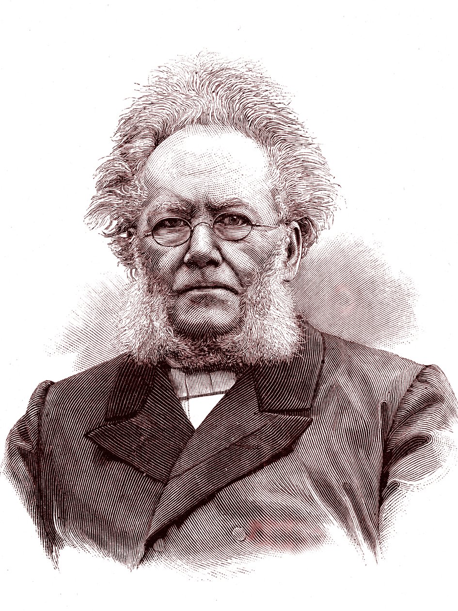Henrik Ibsen autorstwa Unbekannter Künstler
