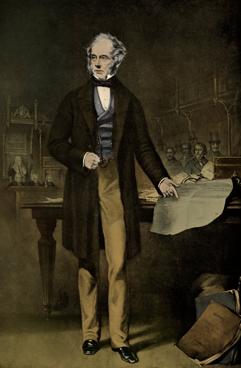 Henry John Temple, 3. wicehrabia Palmerston autorstwa Unbekannter Künstler
