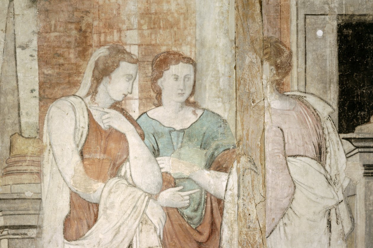 Mural Hill Hall, Kupidyn i Psyche autorstwa Unbekannter Künstler
