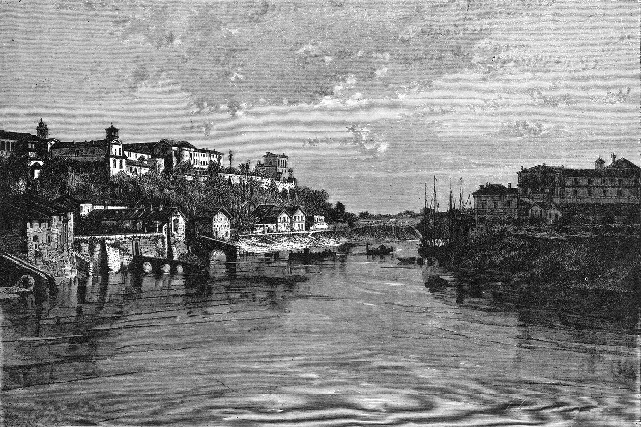 Historia Rzymu. Skraj Tybru i przymierze św. Sabiny autorstwa Unbekannt