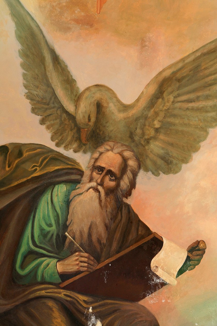 Ikona w klasztorze Aghiou Pavlou na górze Athos Saint John Grece autorstwa Unbekannt