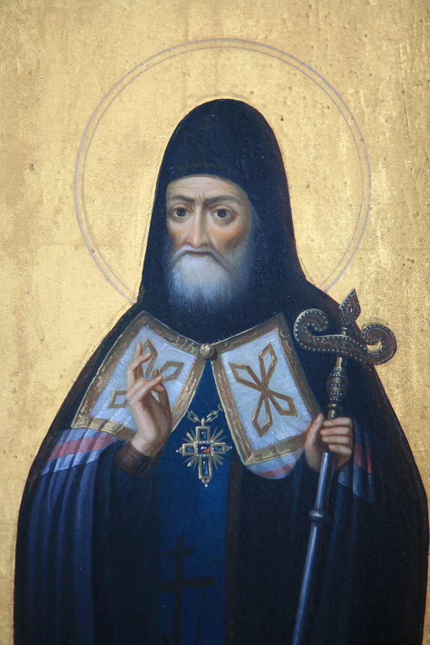 Ikona w kościele klasztornym Agios Andreas na górze Athos w Grecji autorstwa Unbekannt