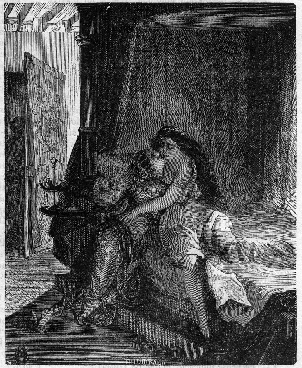 Ilustracja H de Hema do „” Les lettres d