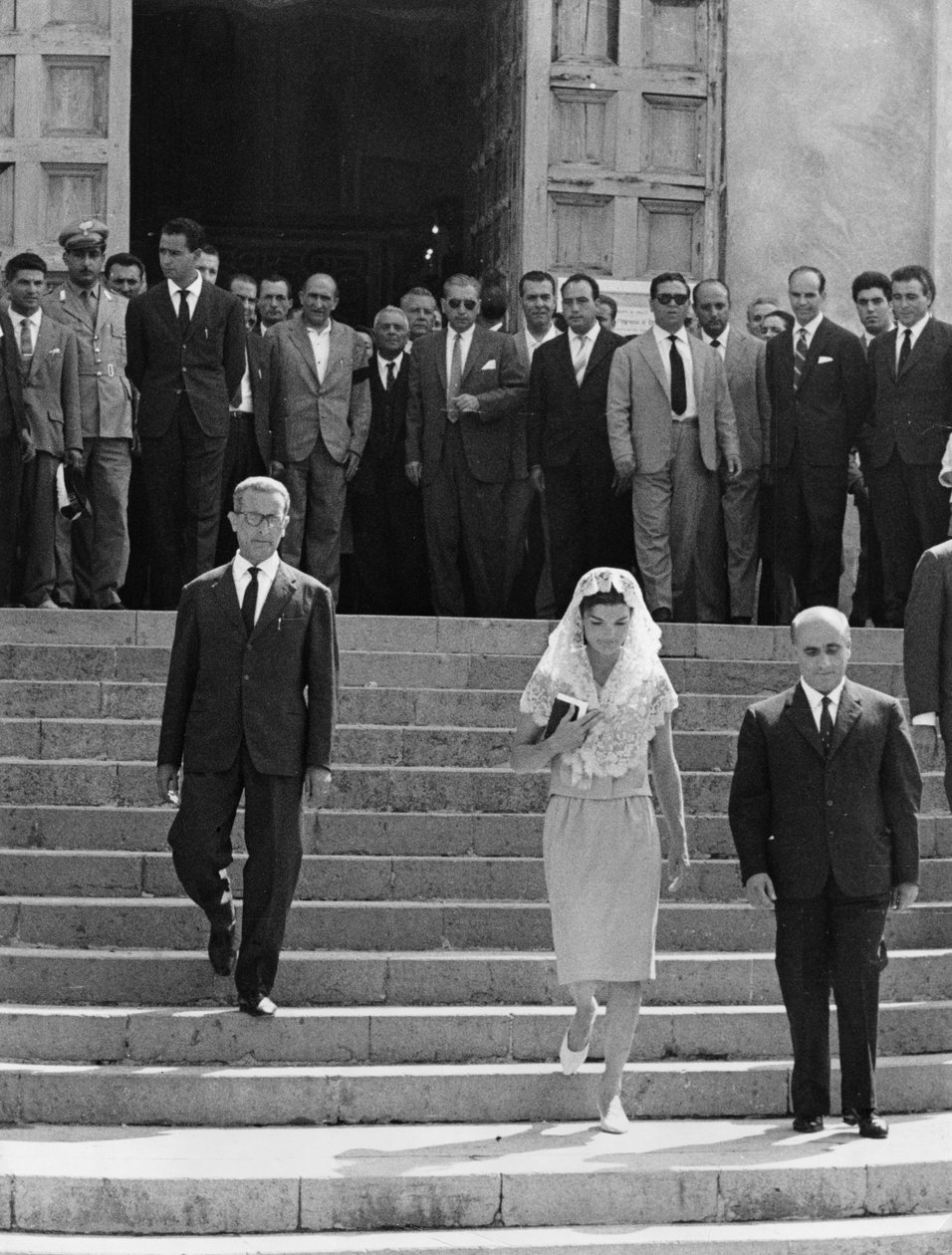 Jacqueline Kennedy we Włoszech. autorstwa Unbekannt