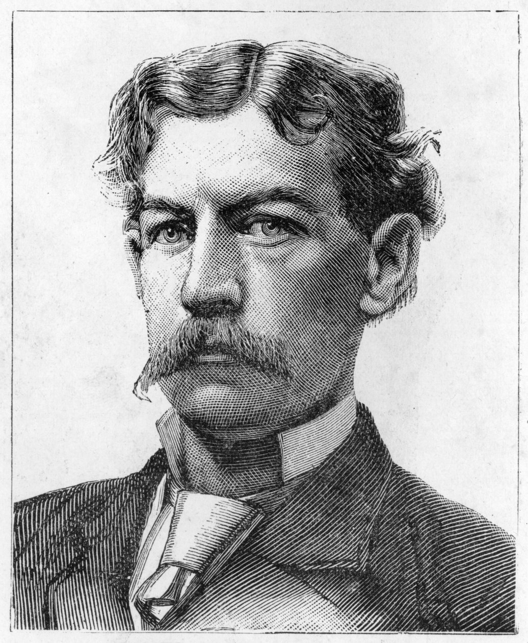 James Gordon Bennett, Jr. (lito) autorstwa Leopold Blonder