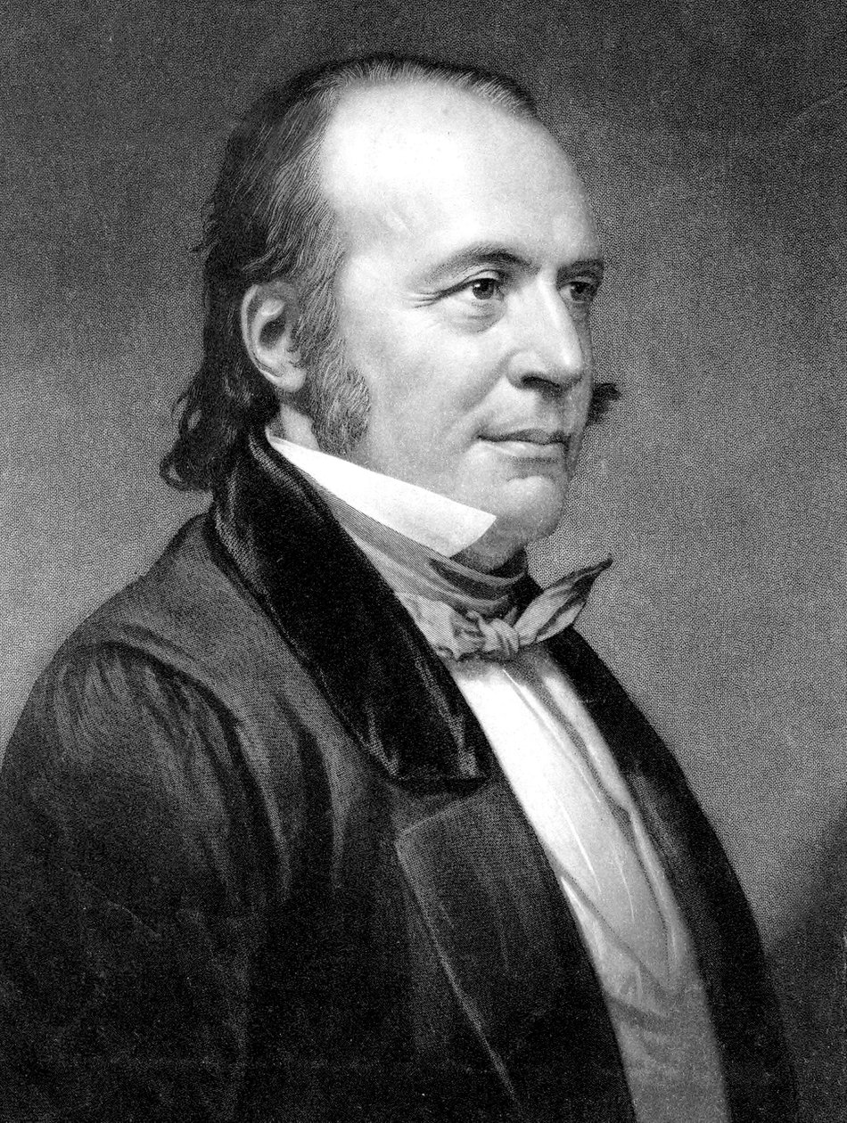Jean Louis Rodolphe Agassiz 1807-1873 zoologue et heologue susse americain - szwajcarsko-amerykański zoolog i geolog autorstwa Unbekannter Künstler