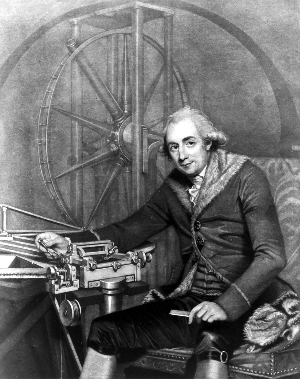 Jesse Ramsden, angielski twórca instrumentów, ok. 1780 autorstwa Unbekannt