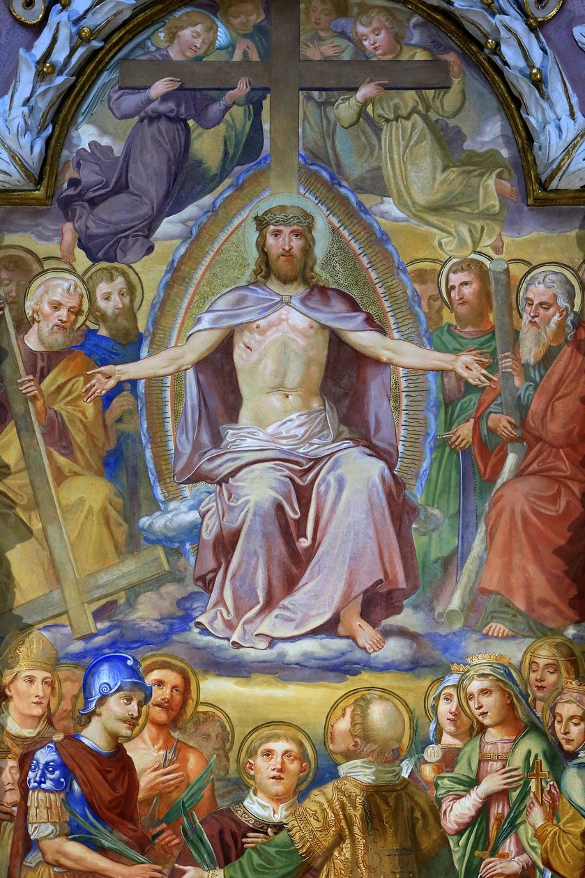Jezus-Chrystus w majestacie. Opactwo Klosterneuburg, Wiedeń, Austria autorstwa Unbekannt